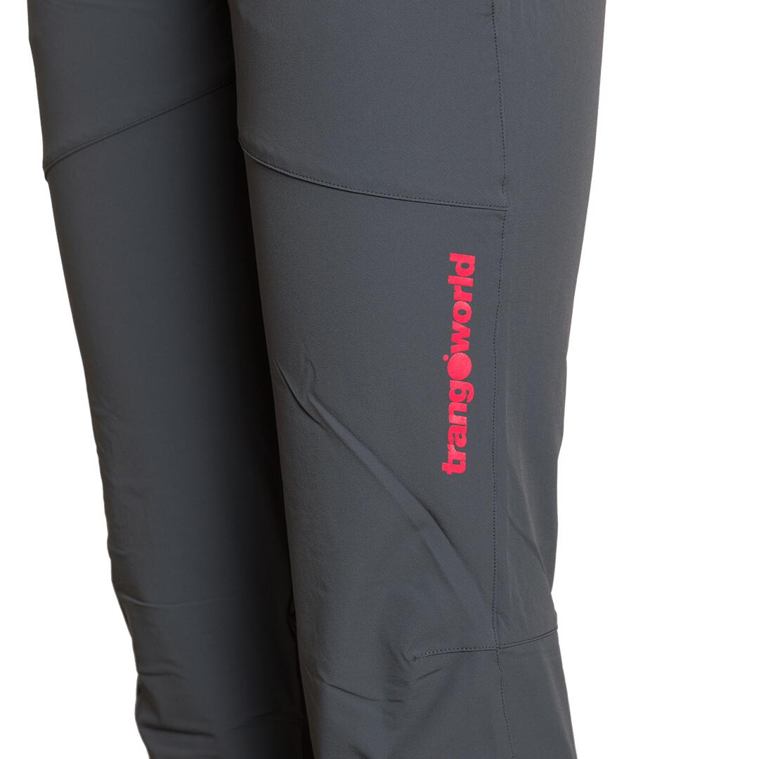 Pantalón para Mujer Trangoworld Cebadelle Gris/Gris 3/5