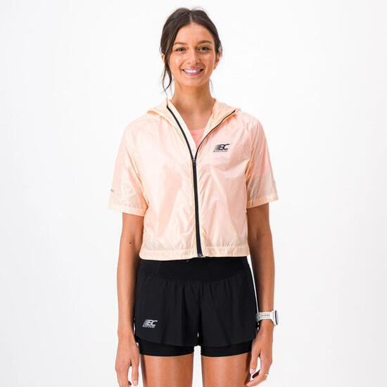 Cortavientos corto Mujer Running VENTIL WINDBREAKER