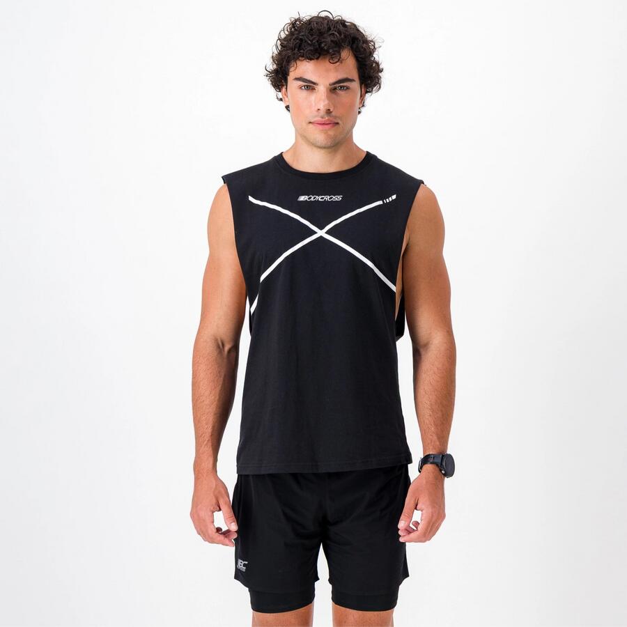 Bodycross - Débardeur De Running Bryton - Débardeur - Noir - 40 M - Decathlon