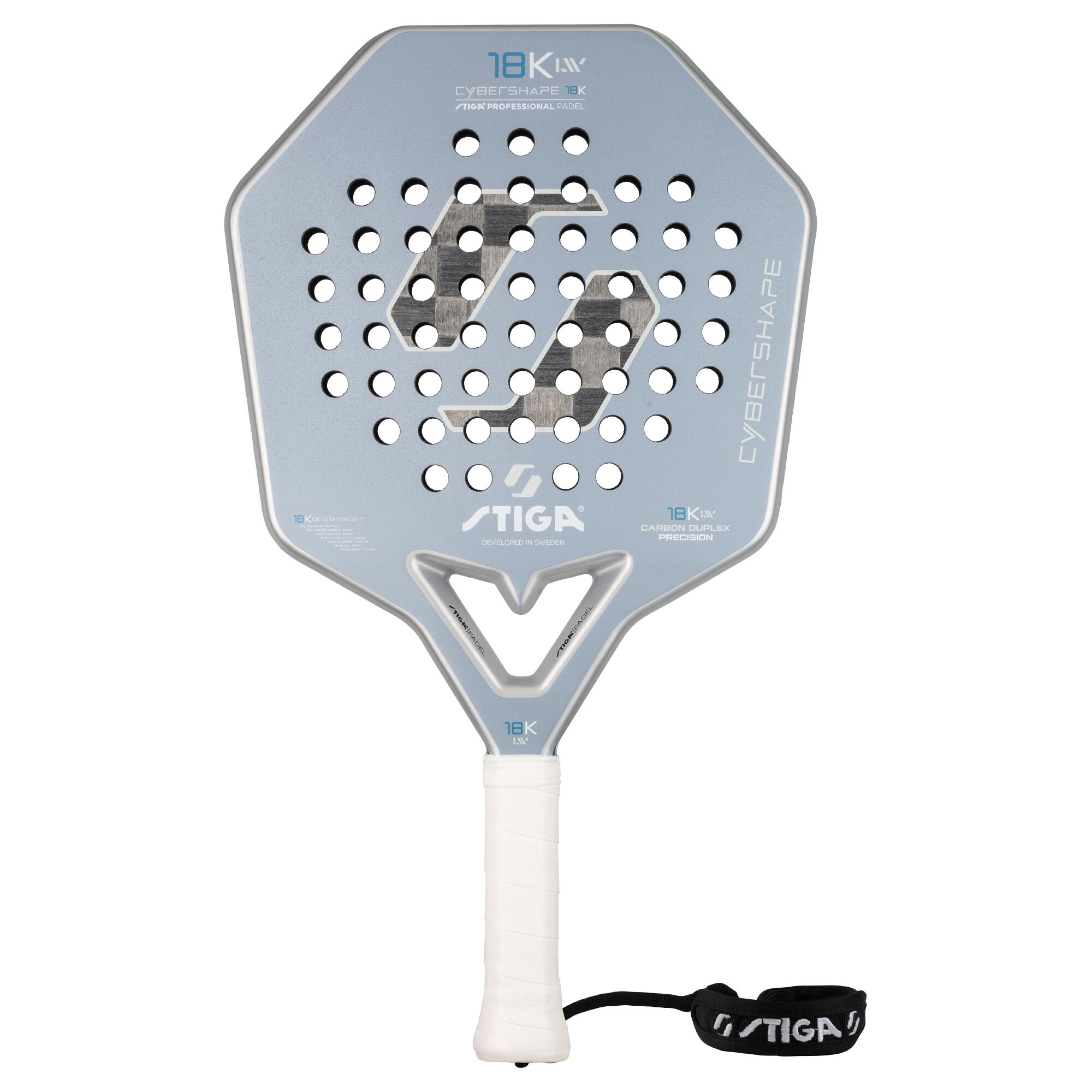 STIGA Raquete Padel 18K LW 2 Cybershape 4/6