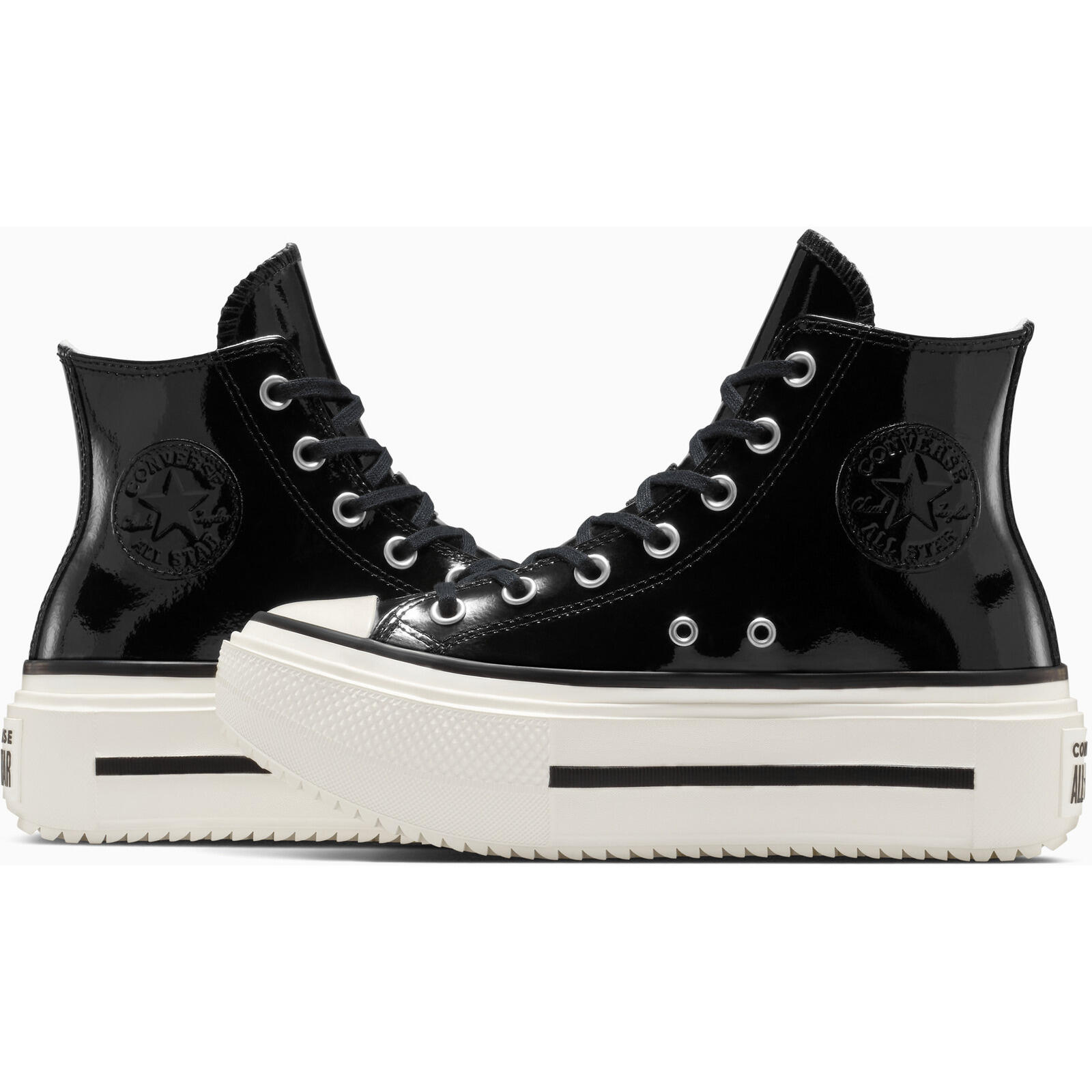 Baskets Converse Chuck Taylor All Star Lift Double Stack, Noir, Unisexe 3/5