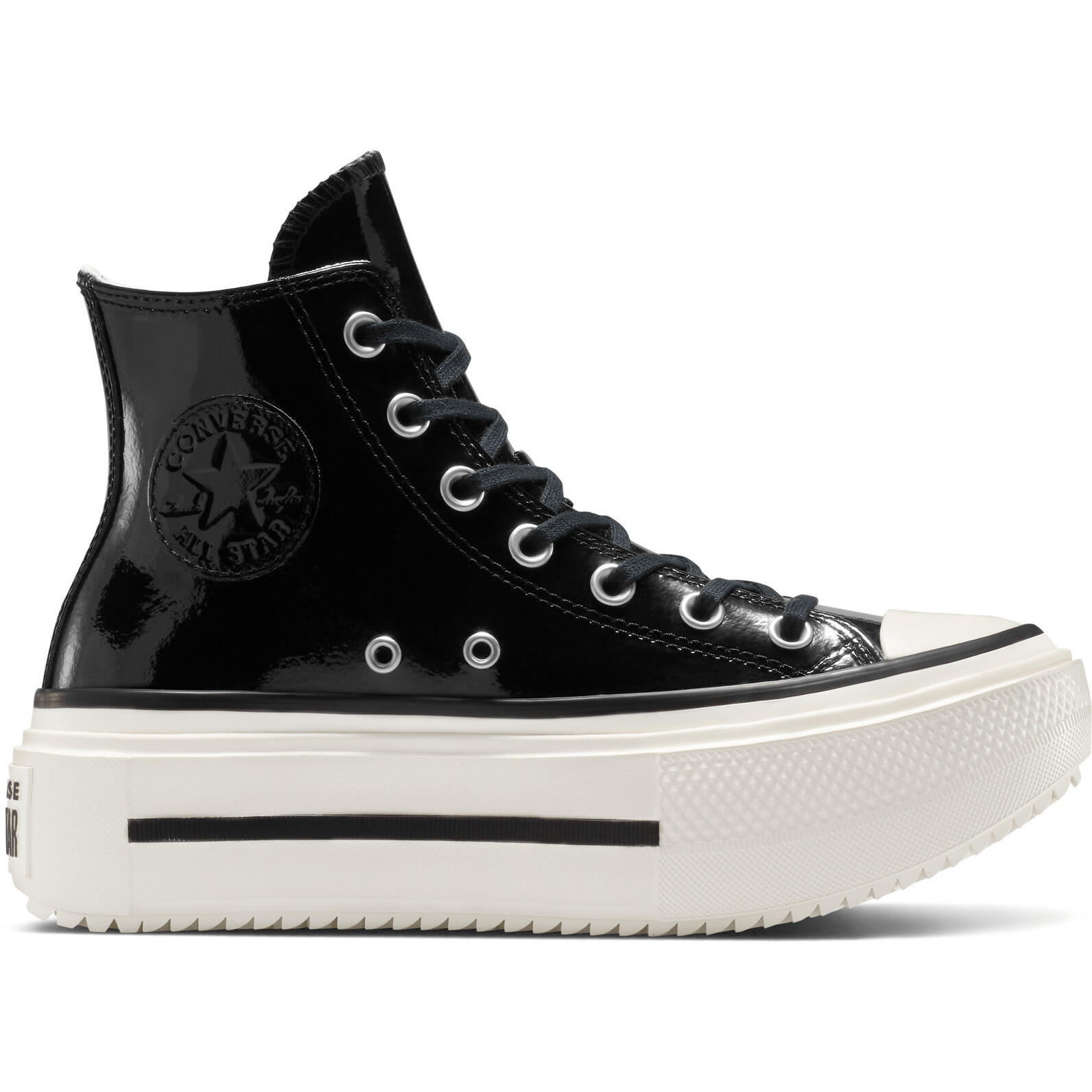 Zapatillas Converse Chuck Taylor All Star Lift Double, Negro