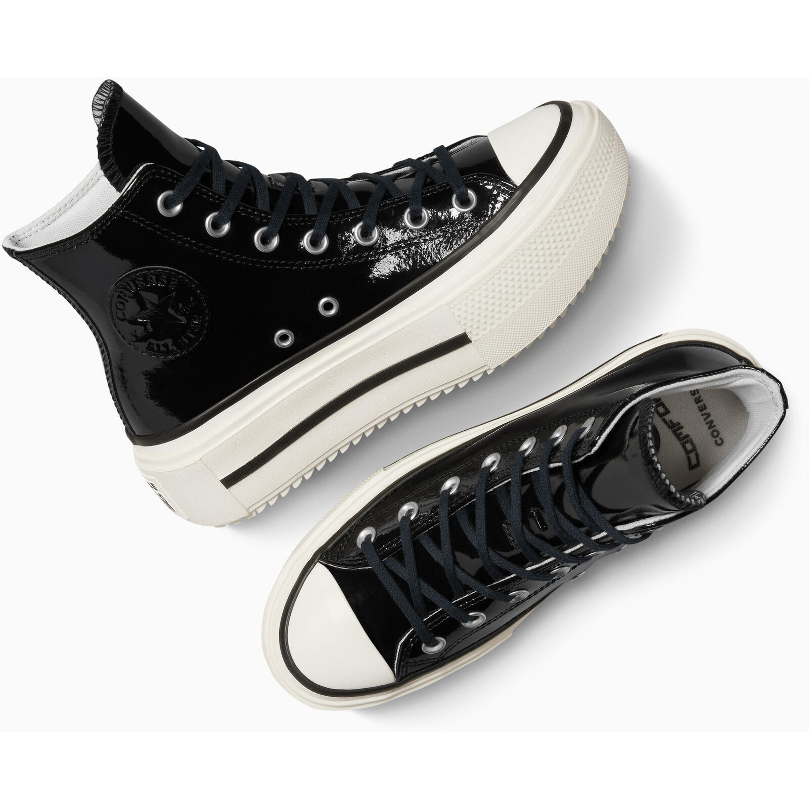 Baskets Converse Chuck Taylor All Star Lift Double Stack, Noir, Unisexe 2/5