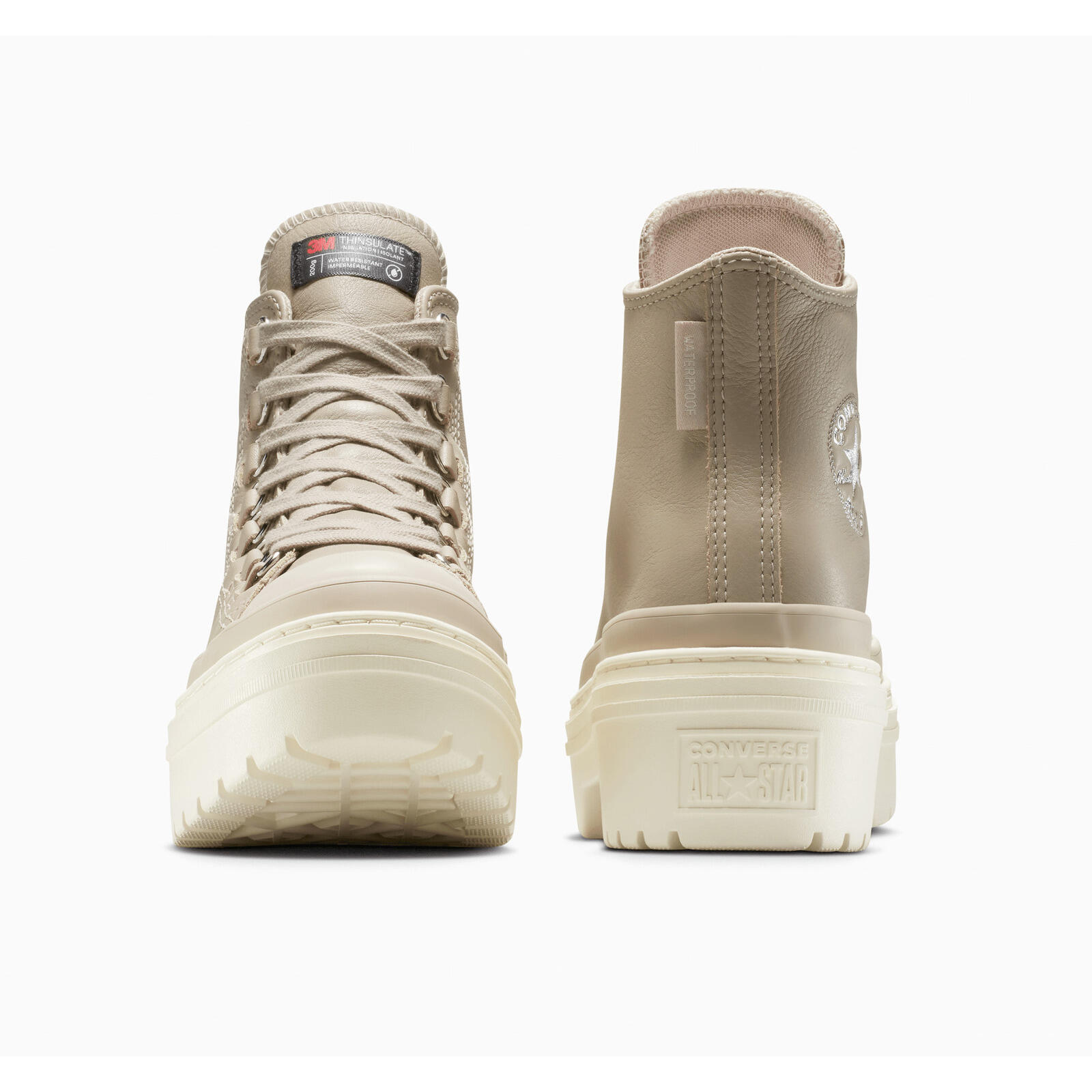 Baskets Converse Chuck Taylor All Star Lugged Heel, Beige, Femmes 5/5