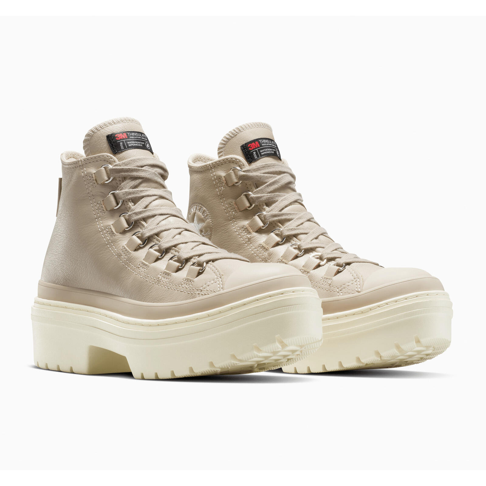 Baskets Converse Chuck Taylor All Star Lugged Heel, Beige, Femmes 4/5