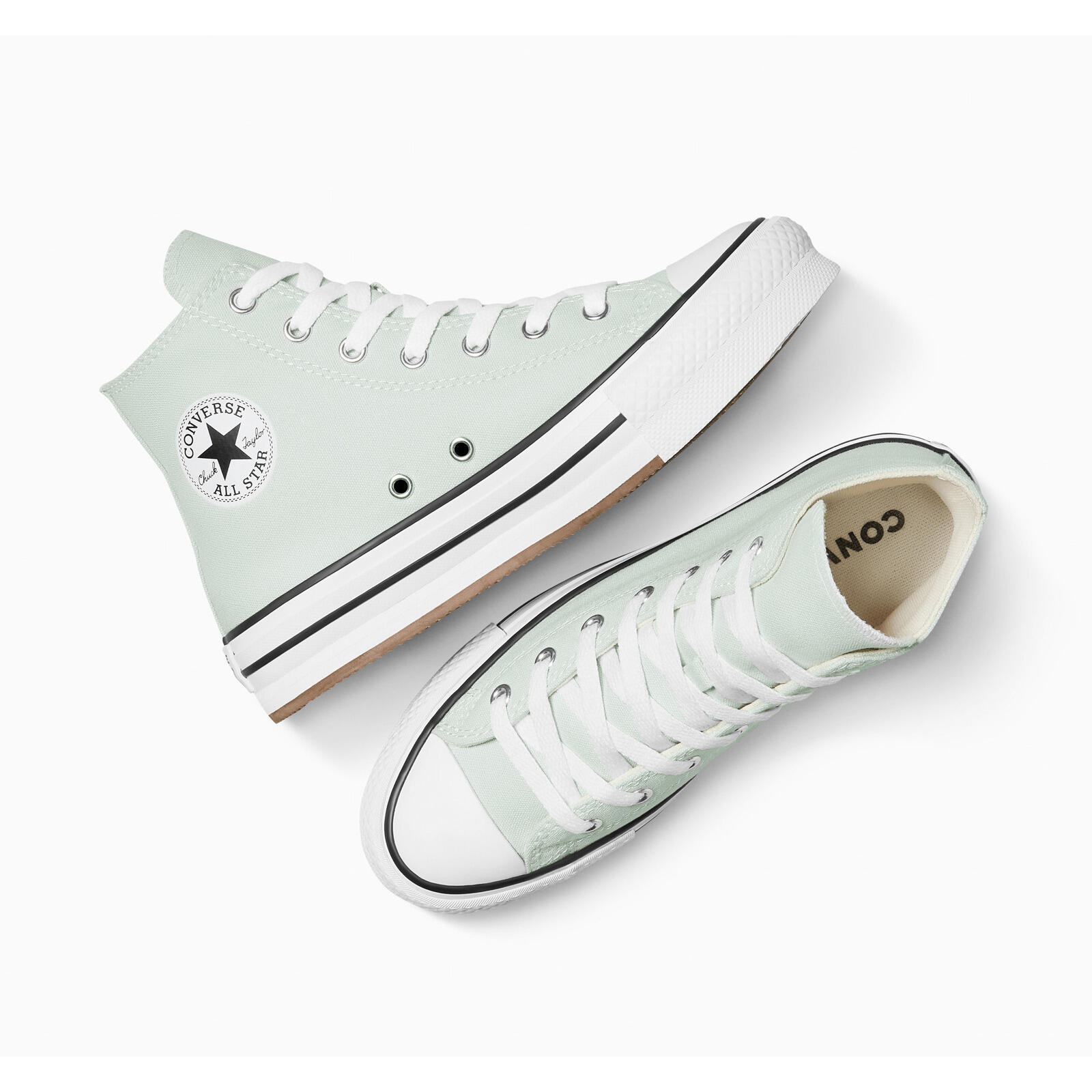 Baskets Converse Chuck Taylor All Star Eva Lift, Bleu, Unisexe 2/5