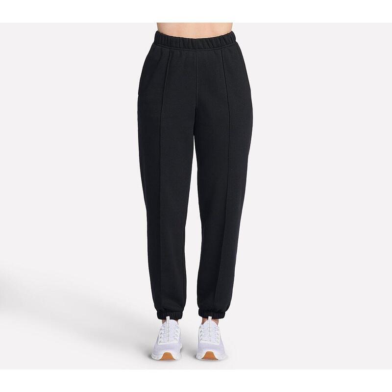 Pantaloni femei Skechers Delight Jogger, Negru