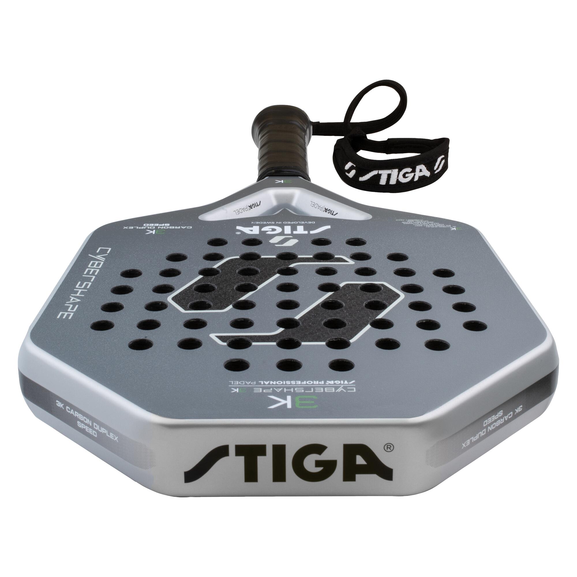 STIGA Raquete Padel 3K 2 Cybershape 5/6