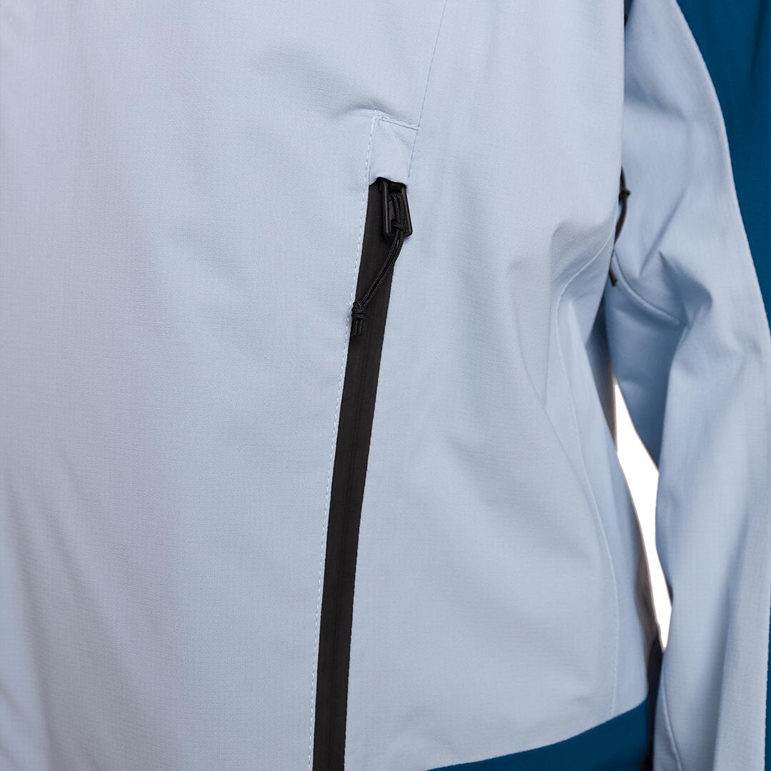 Chaqueta para Mujer Trangoworld Ruby Azul/Azul Impermeable 4/5