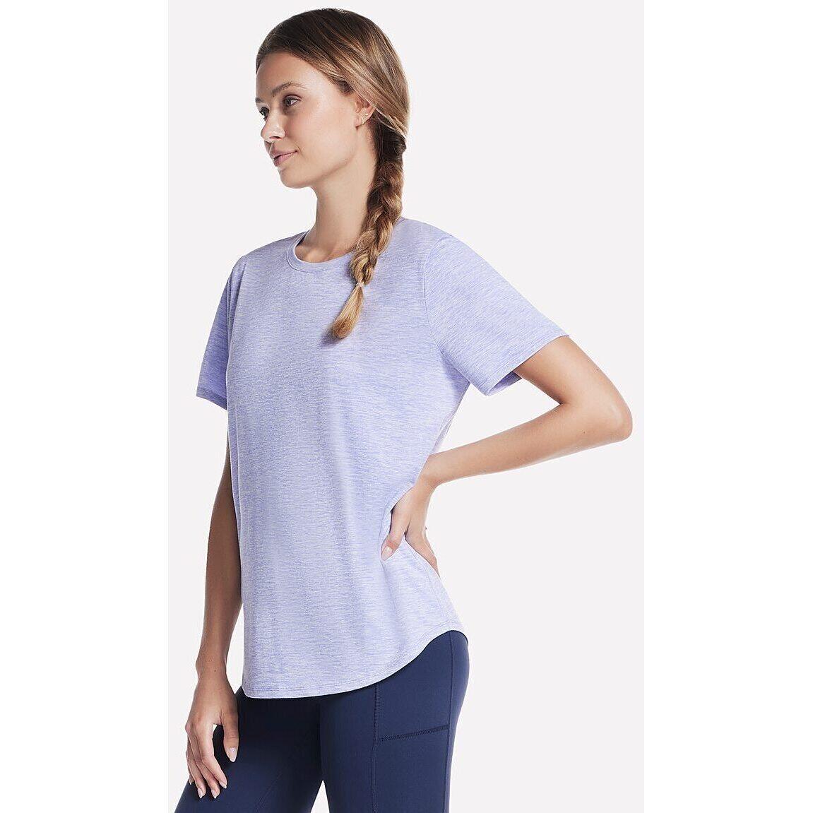 T-shirt Skechers GODRI SWIFT TEE, Bleu, Femmes 3/4