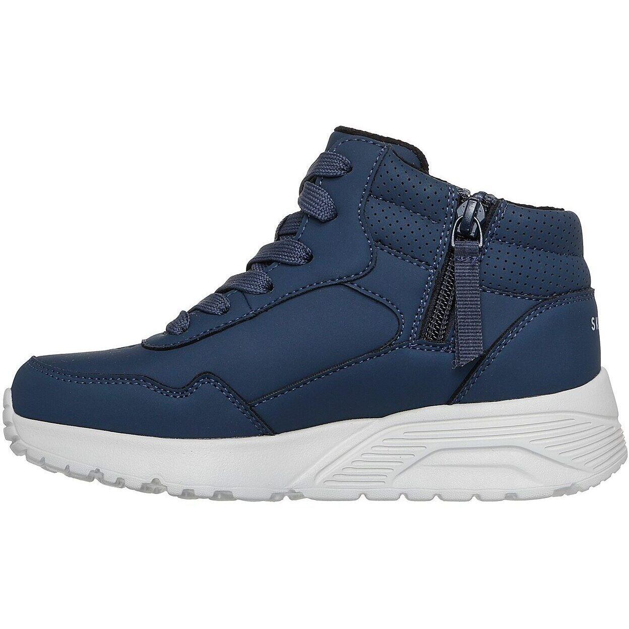 Baskets Skechers Uno Lite - Aqua Ave, Bleu, Enfants 5/5