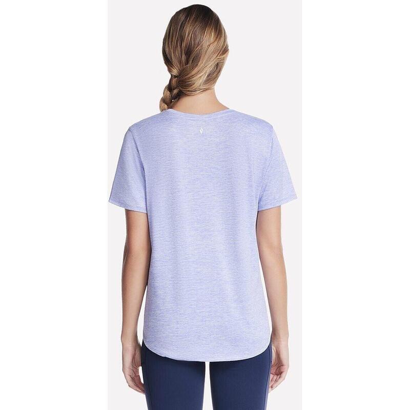 Tricou femei Skechers GODRI SWIFT TEE, Albastru