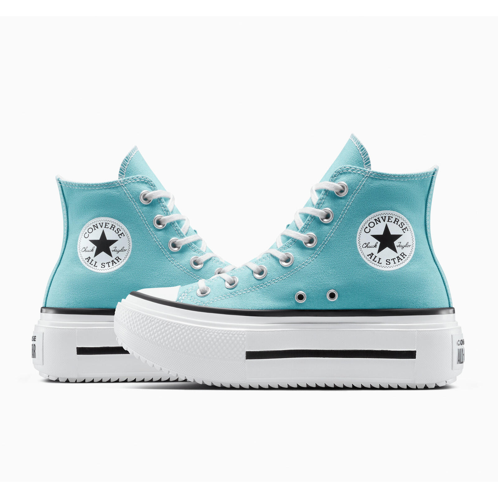 Baskets Converse Chuck Tlr As Lift Double Stack, Bleu, Femmes 2/5