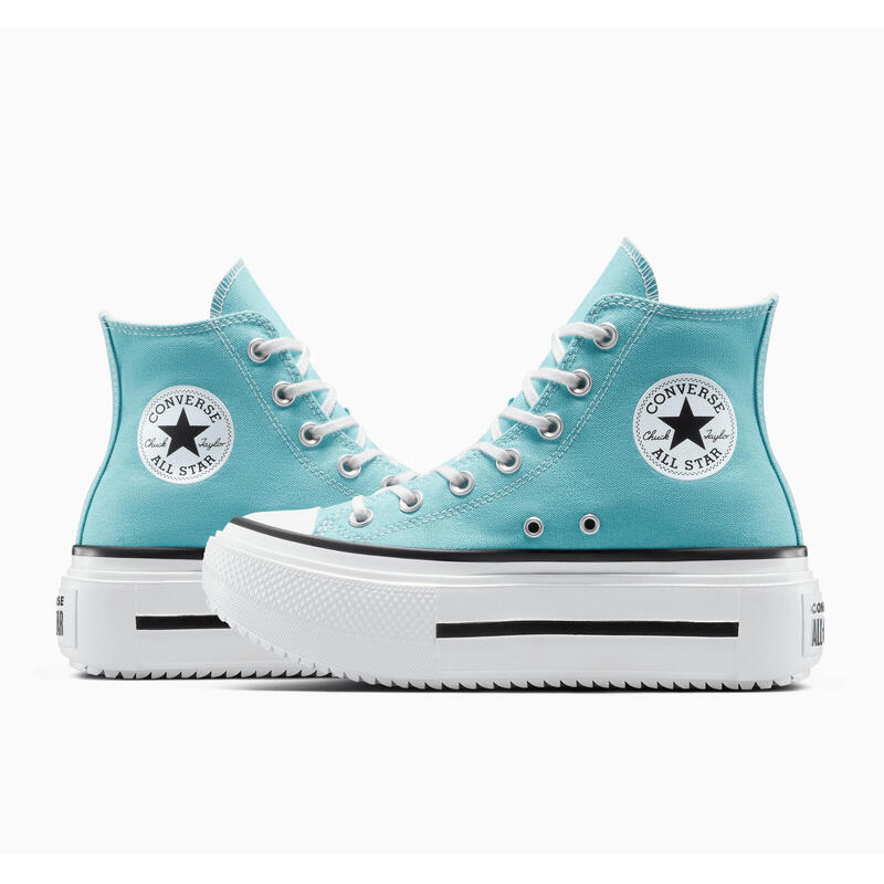 Tenisi femei Converse Chuck Tlr As Lift Double Stack, Albastru