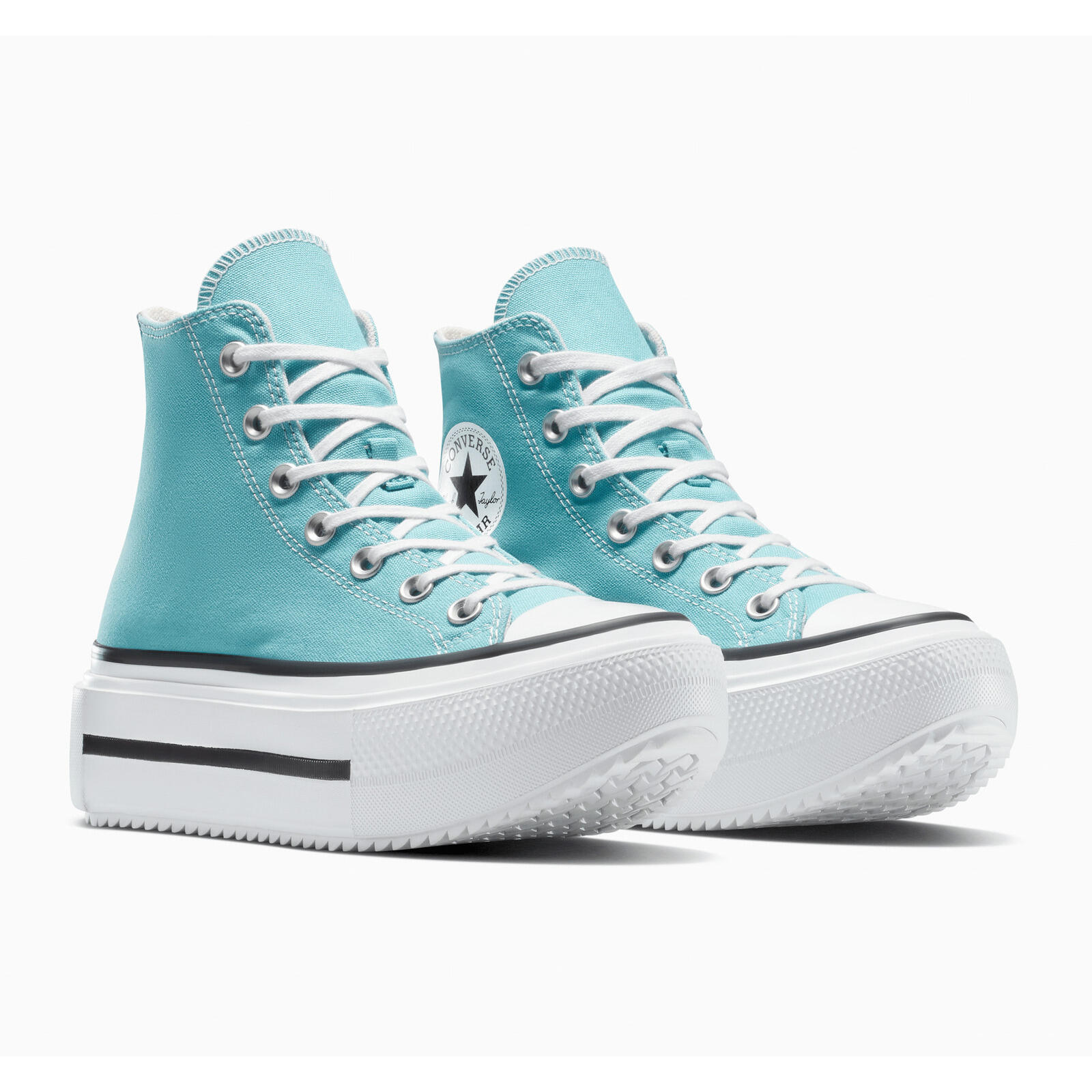 Baskets Converse Chuck Tlr As Lift Double Stack, Bleu, Femmes 4/5
