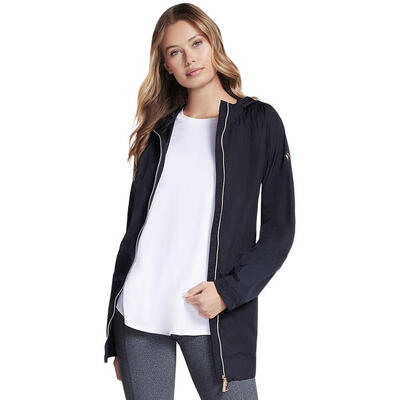 Jacke Skechers GOwalk Anorak Jacket, Blau, Damen