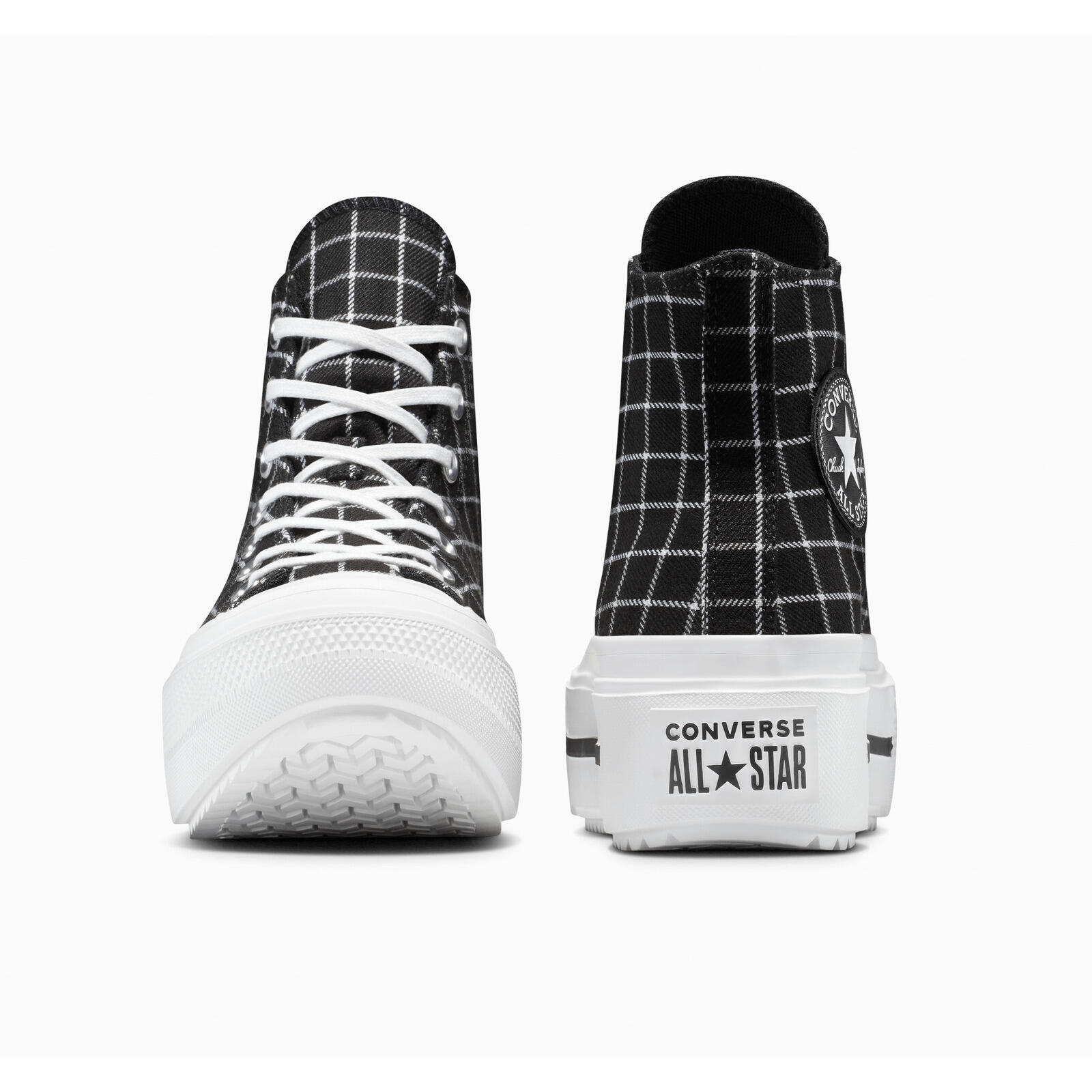 Baskets Converse Chuck Tlr As Lift Double Stack, Noir, Femmes 5/5