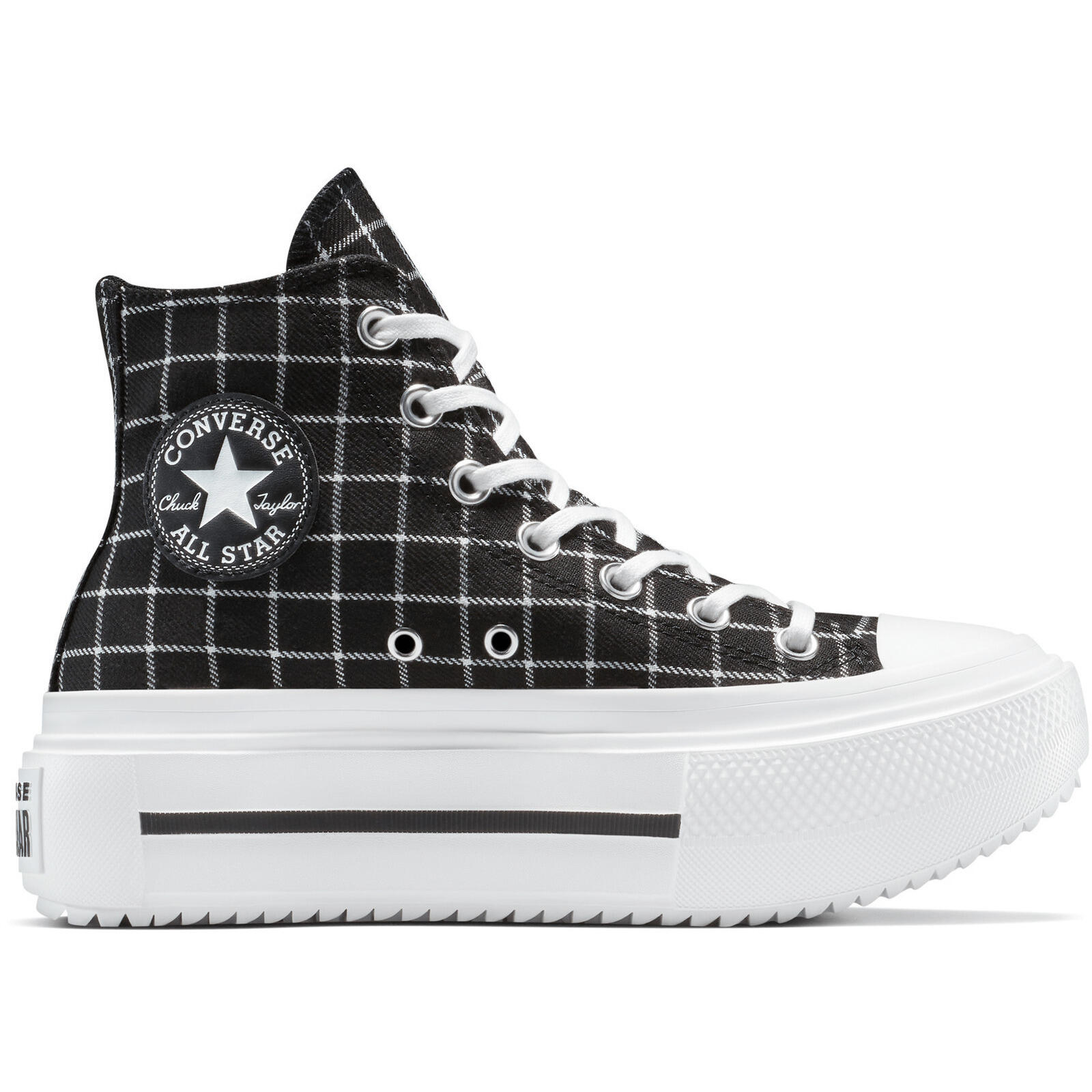 Baskets Converse Chuck Tlr As Lift Double Stack, Noir, Femmes 1/5