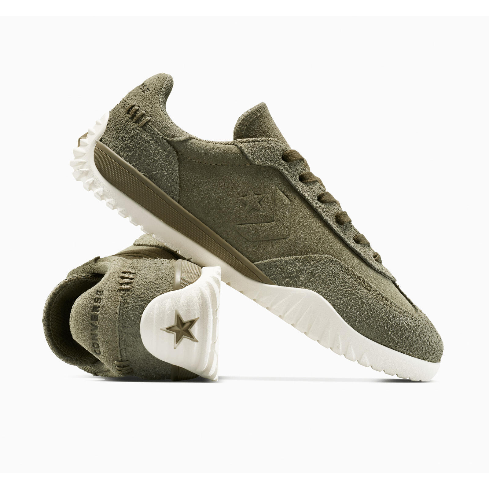 Baskets Converse Run Star Trainer, Vert, Hommes 3/5