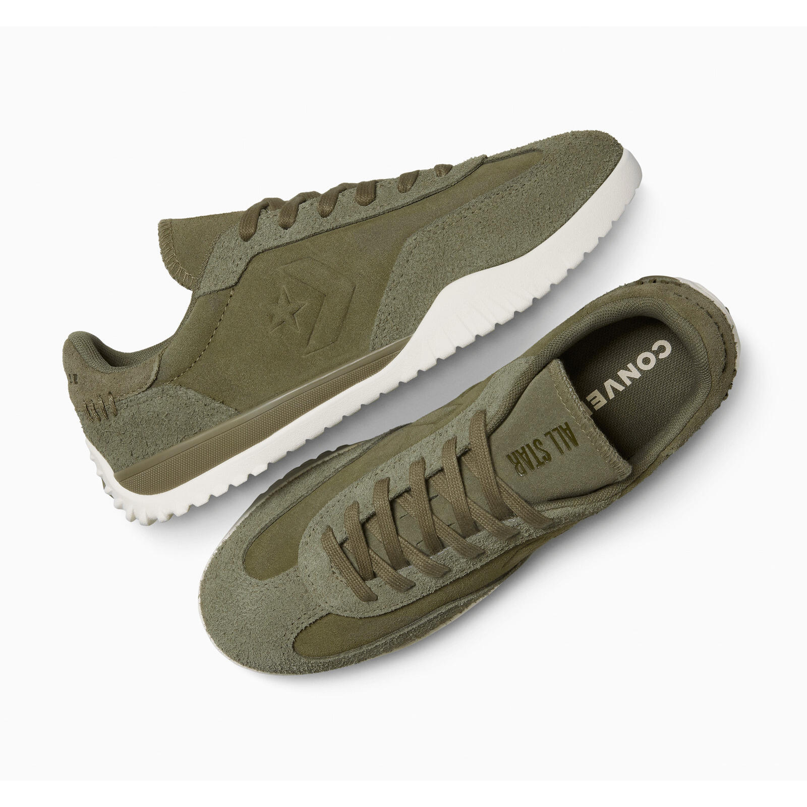 Baskets Converse Run Star Trainer, Vert, Hommes 2/5