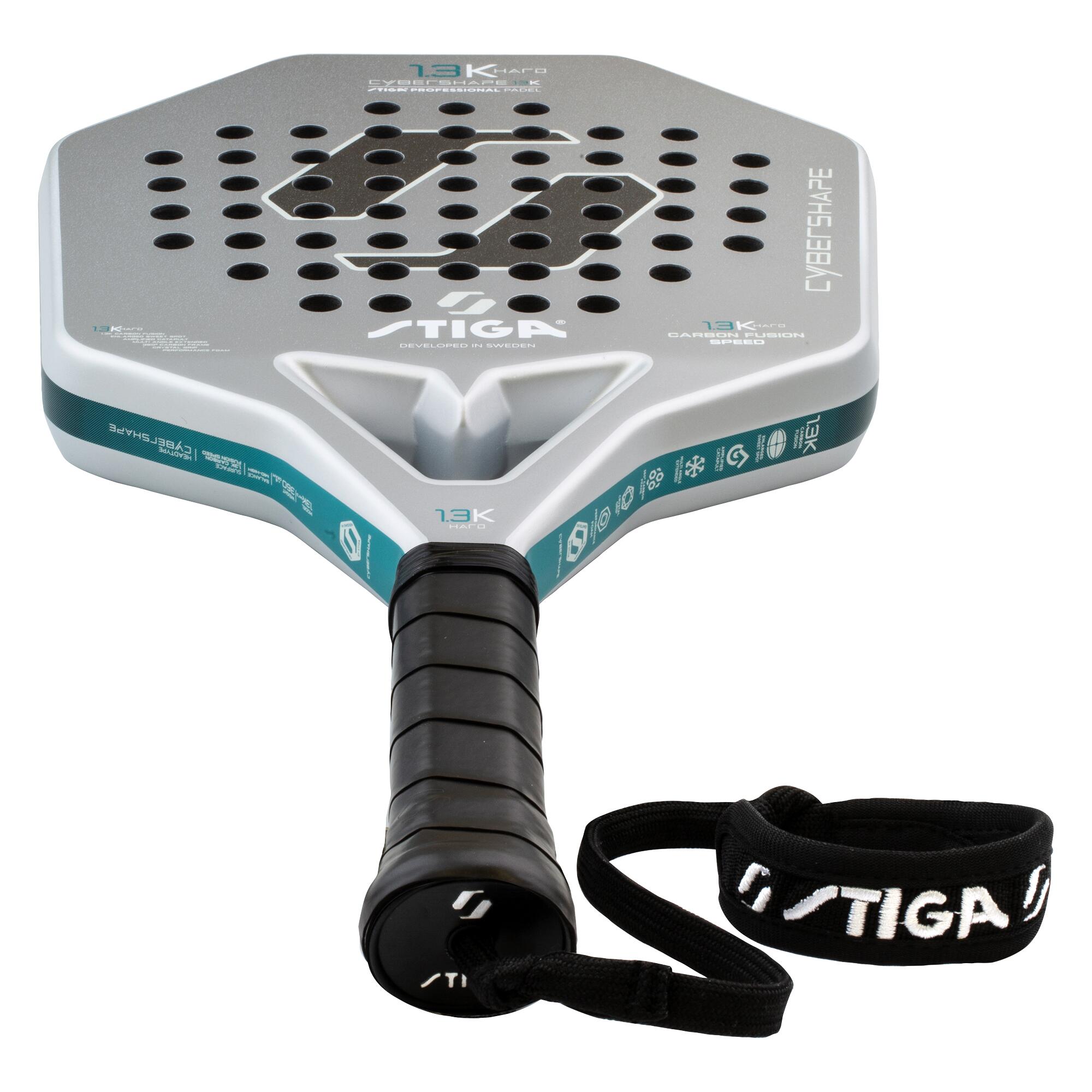 STIGA Raquete Padel 1.3K Hard Cybershape 6/6