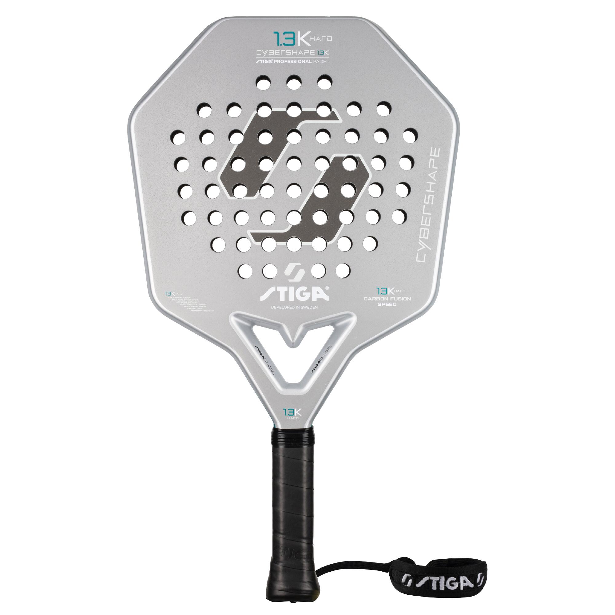 STIGA Raquete Padel 1.3K Hard Cybershape 4/6