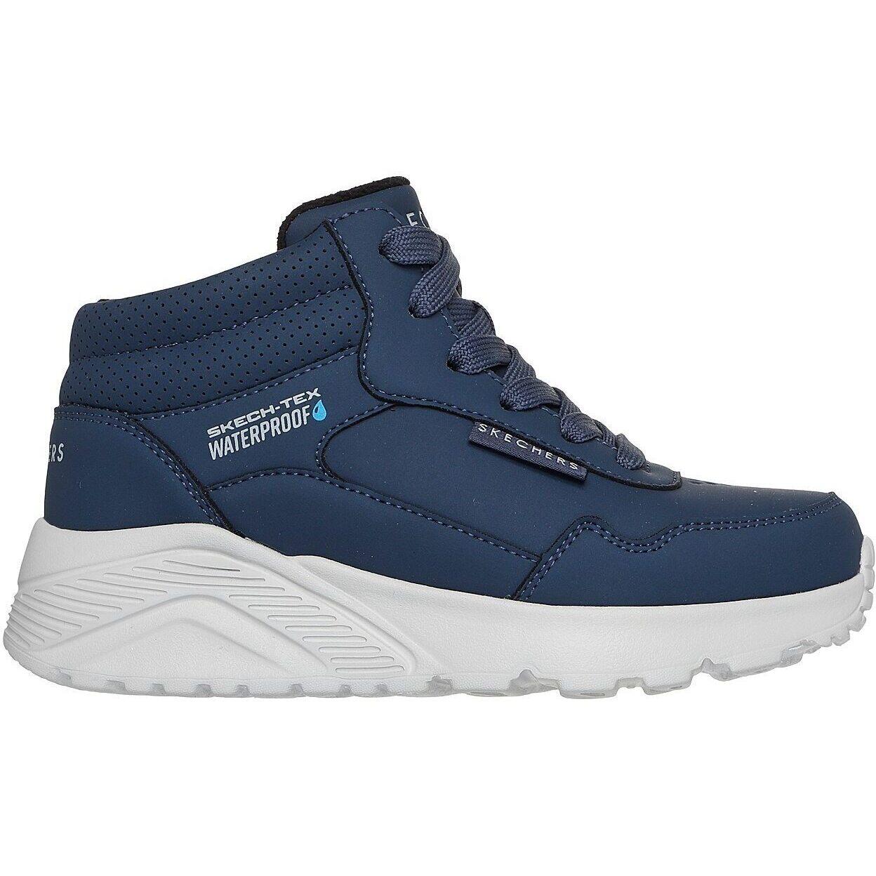 Baskets Skechers Uno Lite - Aqua Ave, Bleu, Hommes 3/5