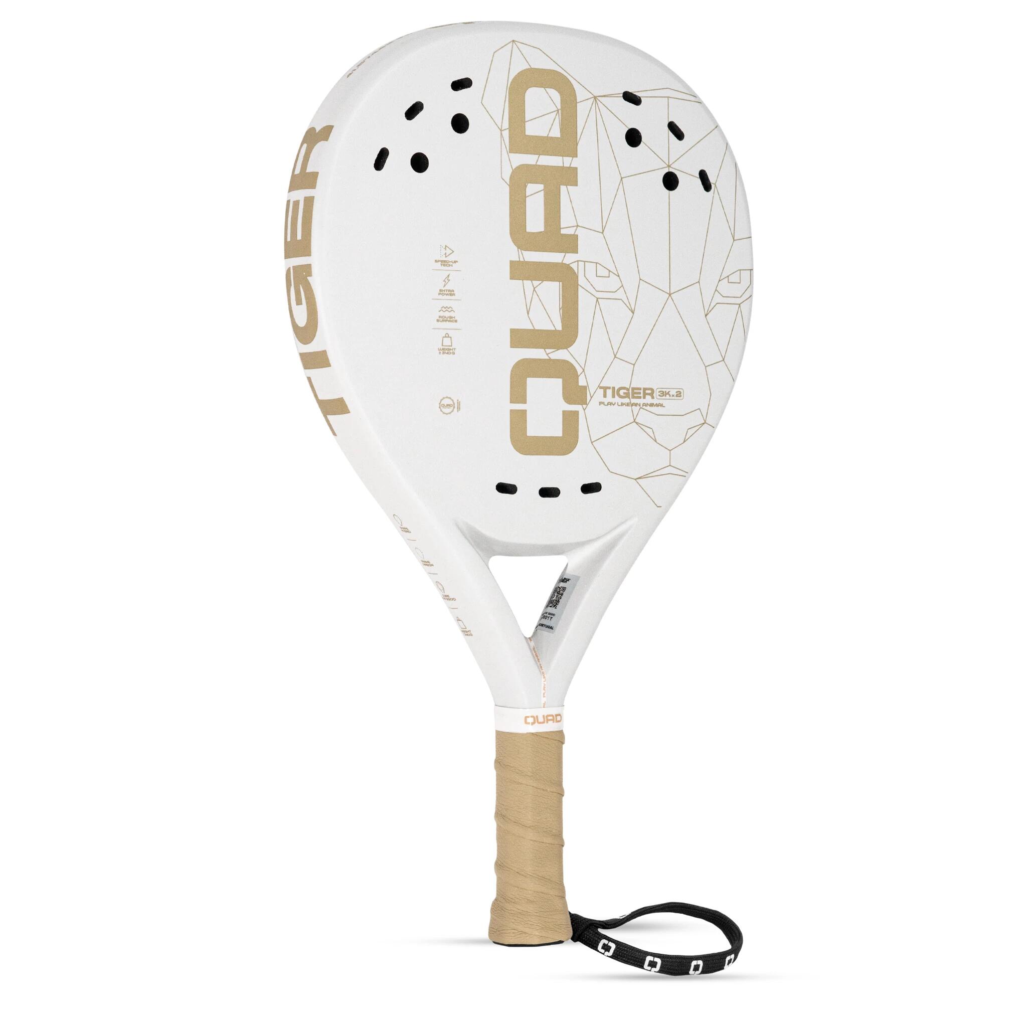 Raquete Padel QUAD Tiger 3/6