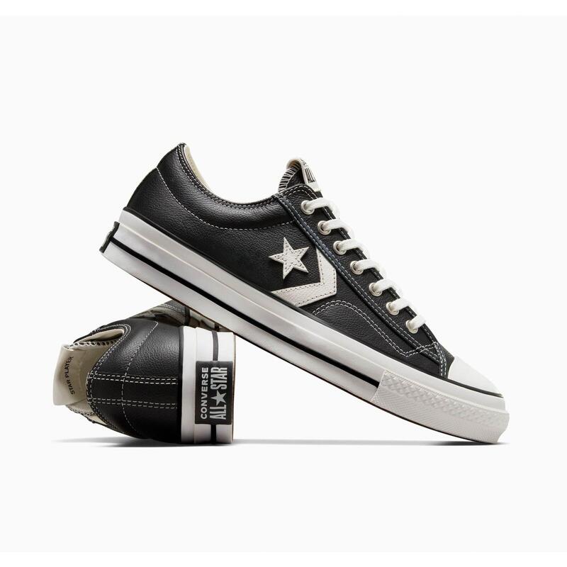 Tenisi unisex Converse Star Player 76 Fall Leather, Negru
