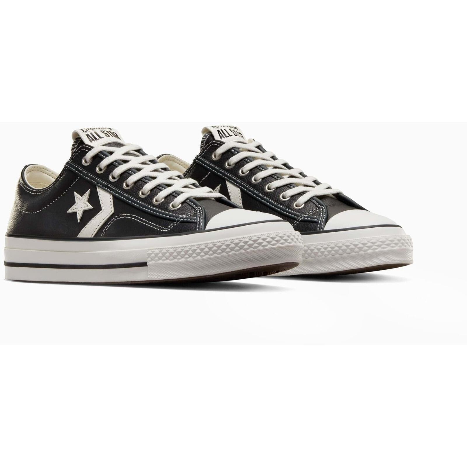 Calçado Converse Star Player 76 Fall Leather, Preto, Unissex 4/5