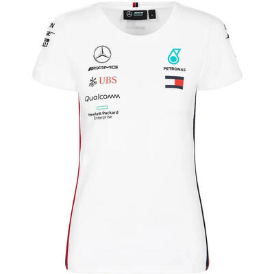 T-Shirt Mercedes Mapm Rp Driver T-shirt, Weiß, Damen