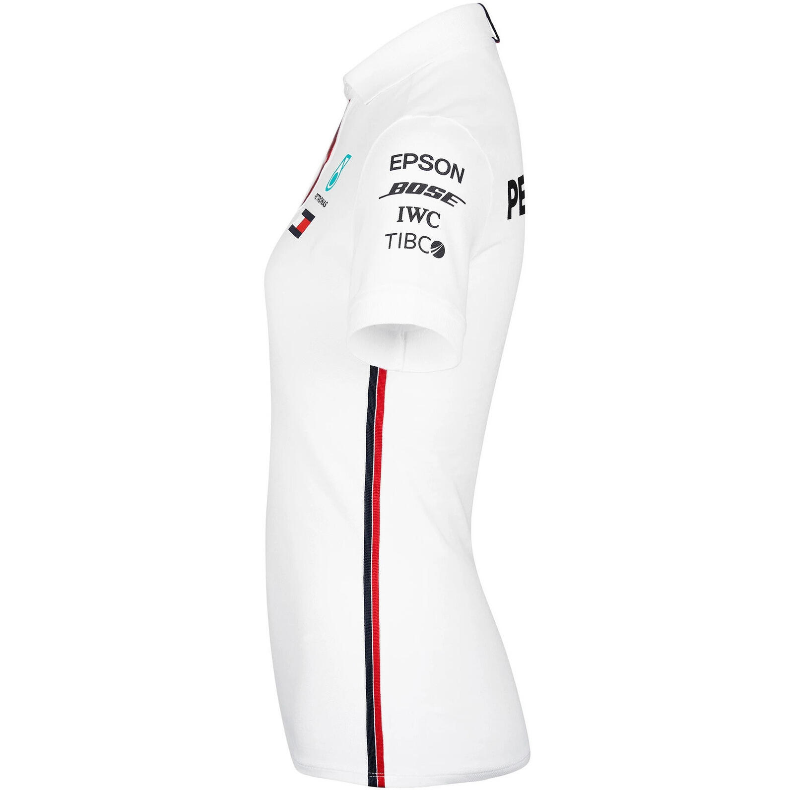 T-Shirt Mercedes Mapm Rp Polo, Branco, Mulheres 3/3