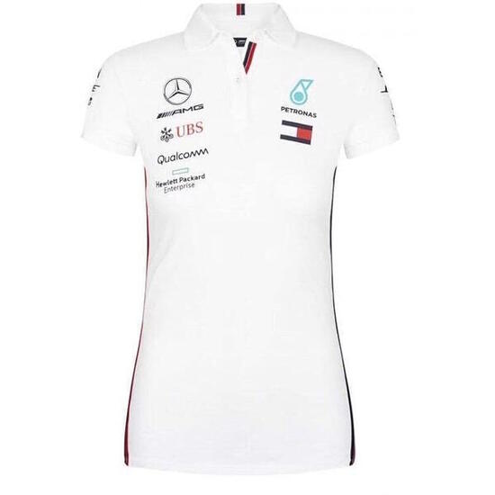 T-shirt Mercedes Mapm Rp Polo, Blanc, Femmes