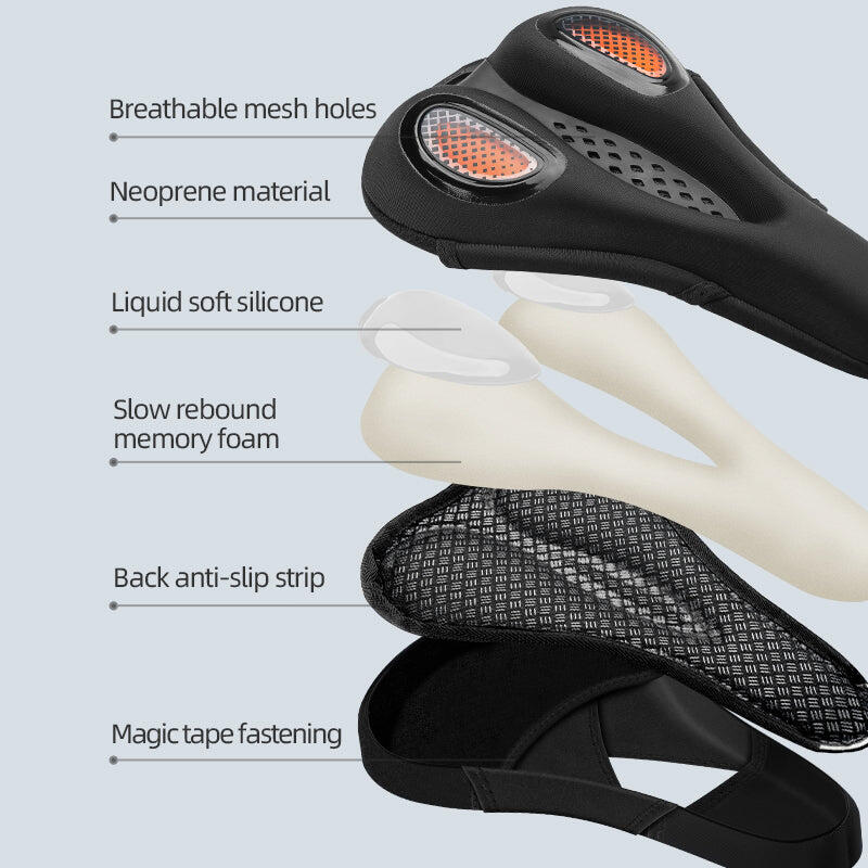 Coprisella per bicicletta in gel antiurto ROCKBROS ROCKBROS