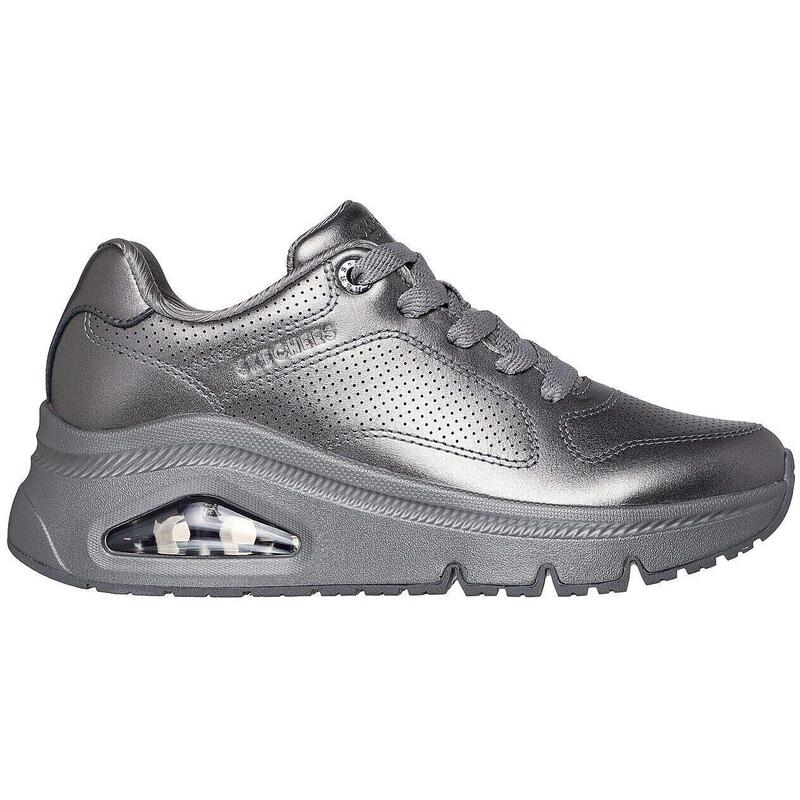 Pantofi sport femei Skechers Uno Icon - Lustrous Air, Gri