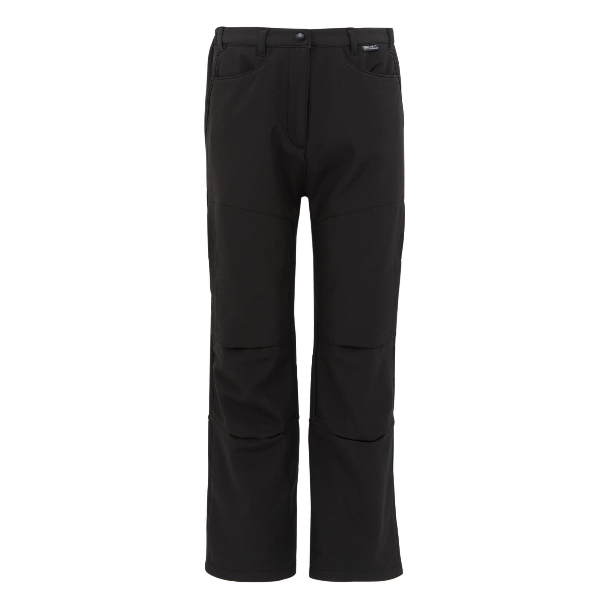 Regatta Childrens/Kids Softshell Hiking Trousers