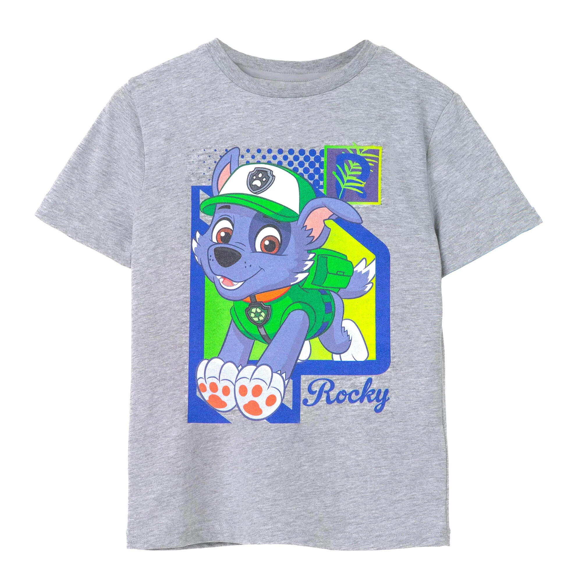 Paw Patrol Childrens/Kids Rocky Short-Sleeved T-Shirt