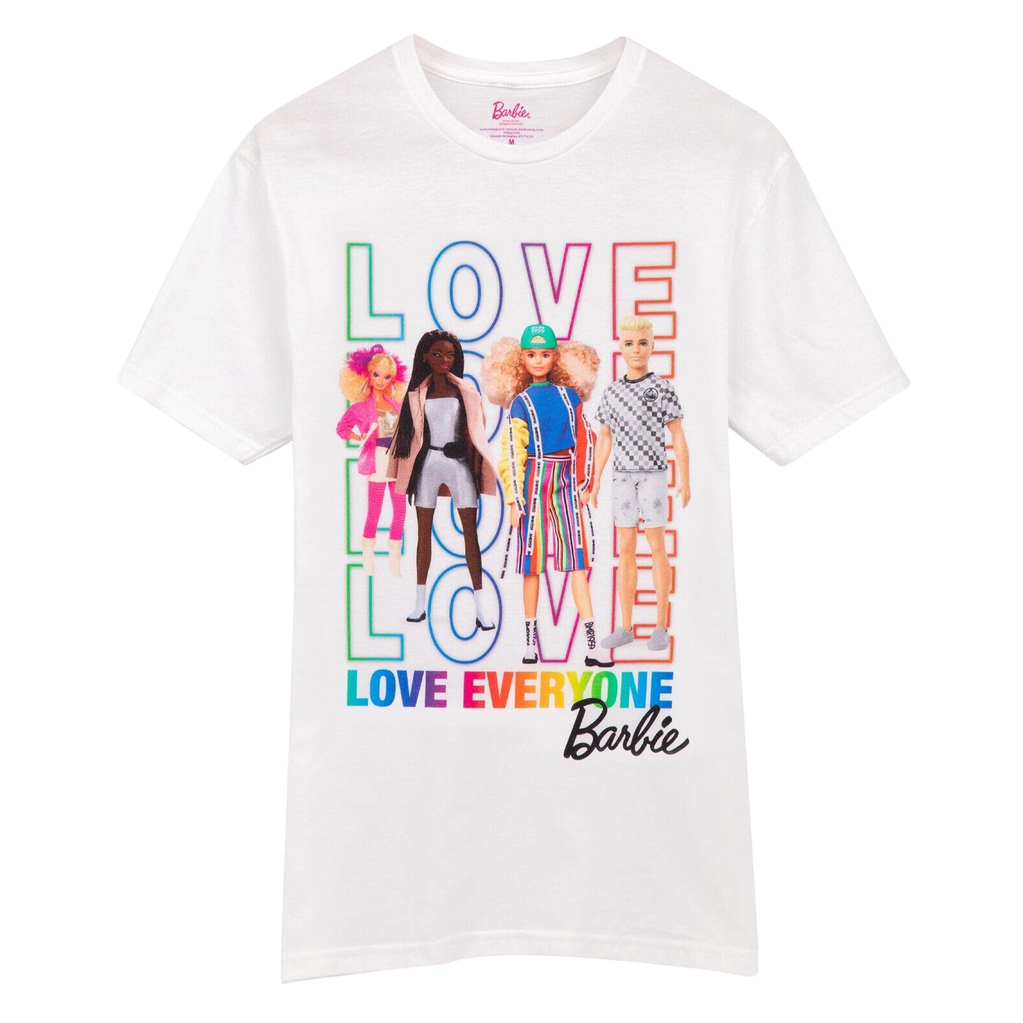 Barbie Womens/Ladies Love Everyone Pride T-Shirt