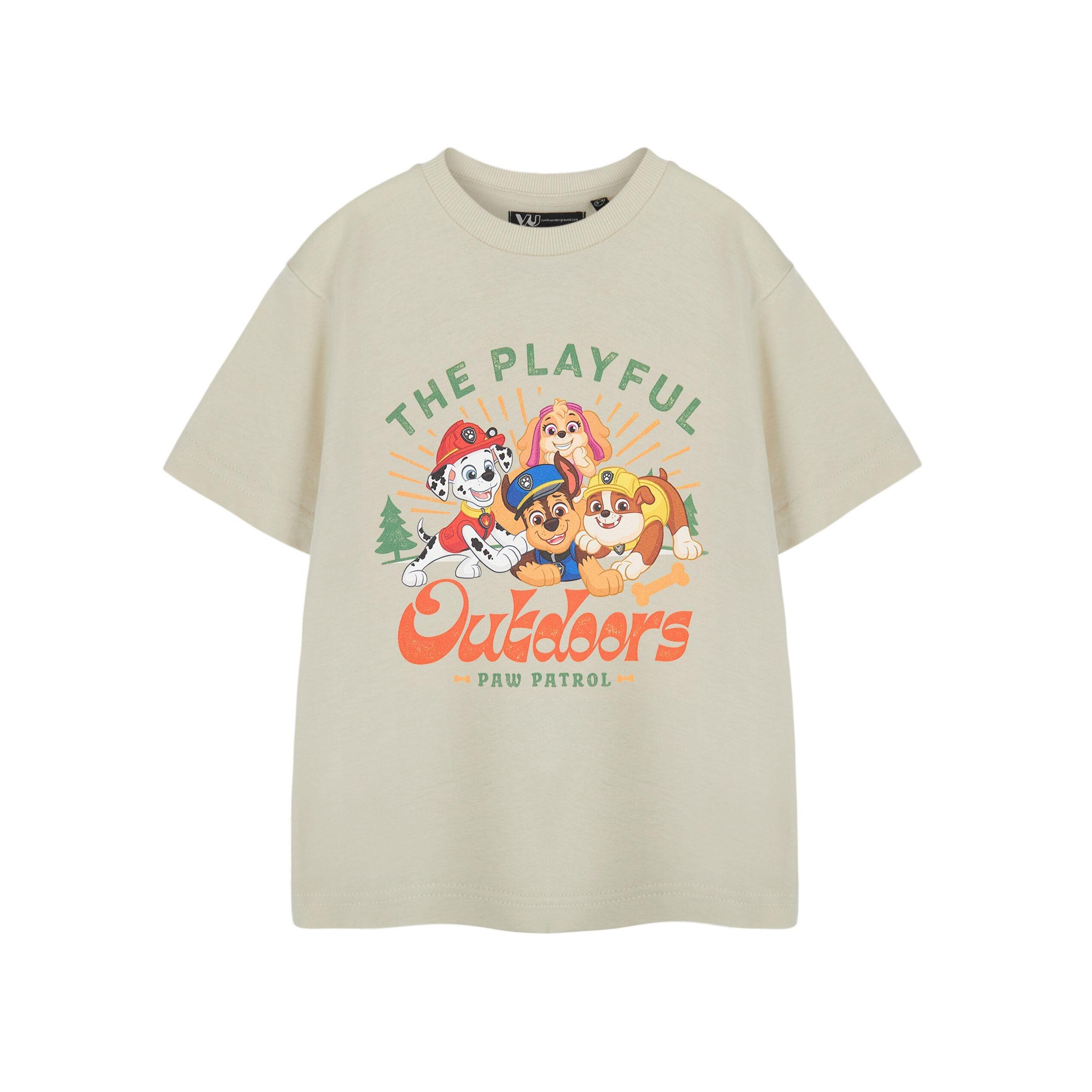 Paw Patrol Boys Playful Outdoors Short-Sleeved T-Shirt