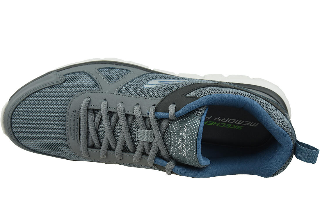 Sneakers Skechers Model Track Scloric Kleur Grijs 3/5