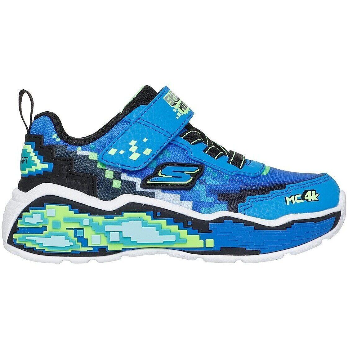 Calçado Skechers Mega Scene, Azul, Crianças 3/5