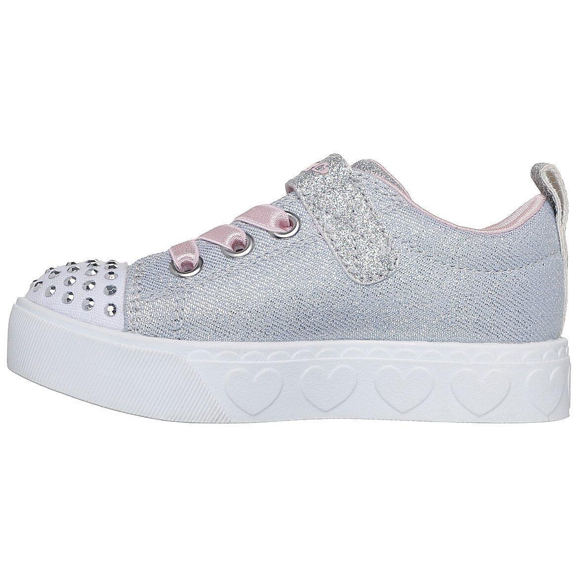 Baskets Skechers Heart Steps - Shimmer Sweetie, Gris, Enfants 5/5