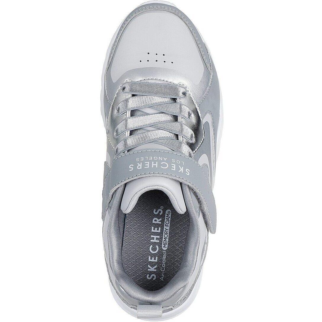 Baskets Skechers Uno Lite-metallic Burst, Gris, Enfants 2/2