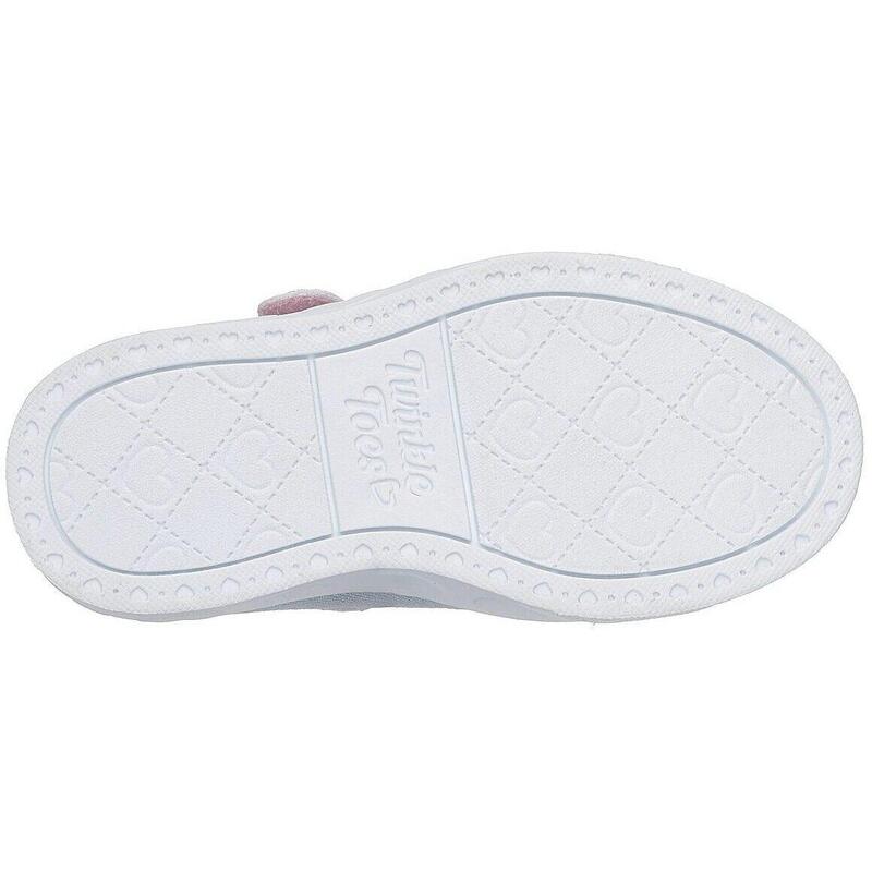 Pantofi sport copii Skechers Heart Steps - Shimmer Sweetie, Gri