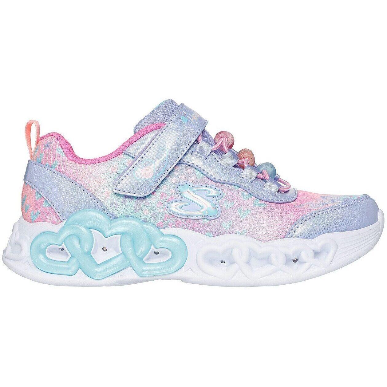 Adidasy Skechers S Lights-infinite Heart Ligh, Dzieci 3/5