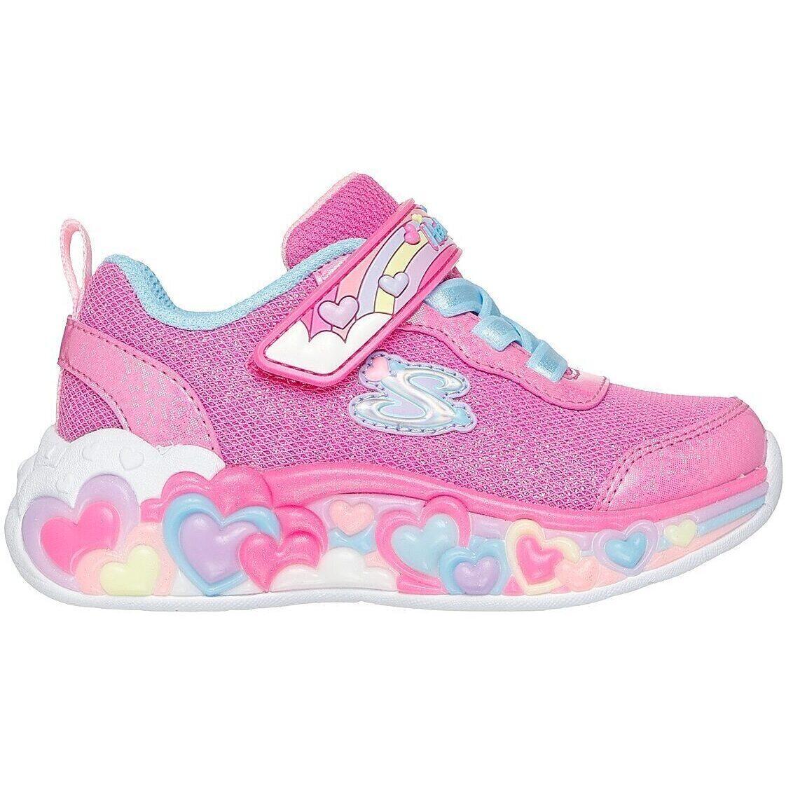 Zapatillas Skechers S Lights-eternal Heart Light, Rosado, Niños 3/5