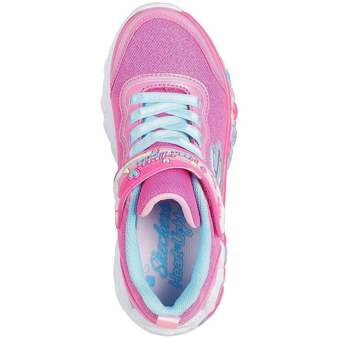 Baskets Skechers S Lights-eternal Heart Lights, Rose, Enfants 2/5