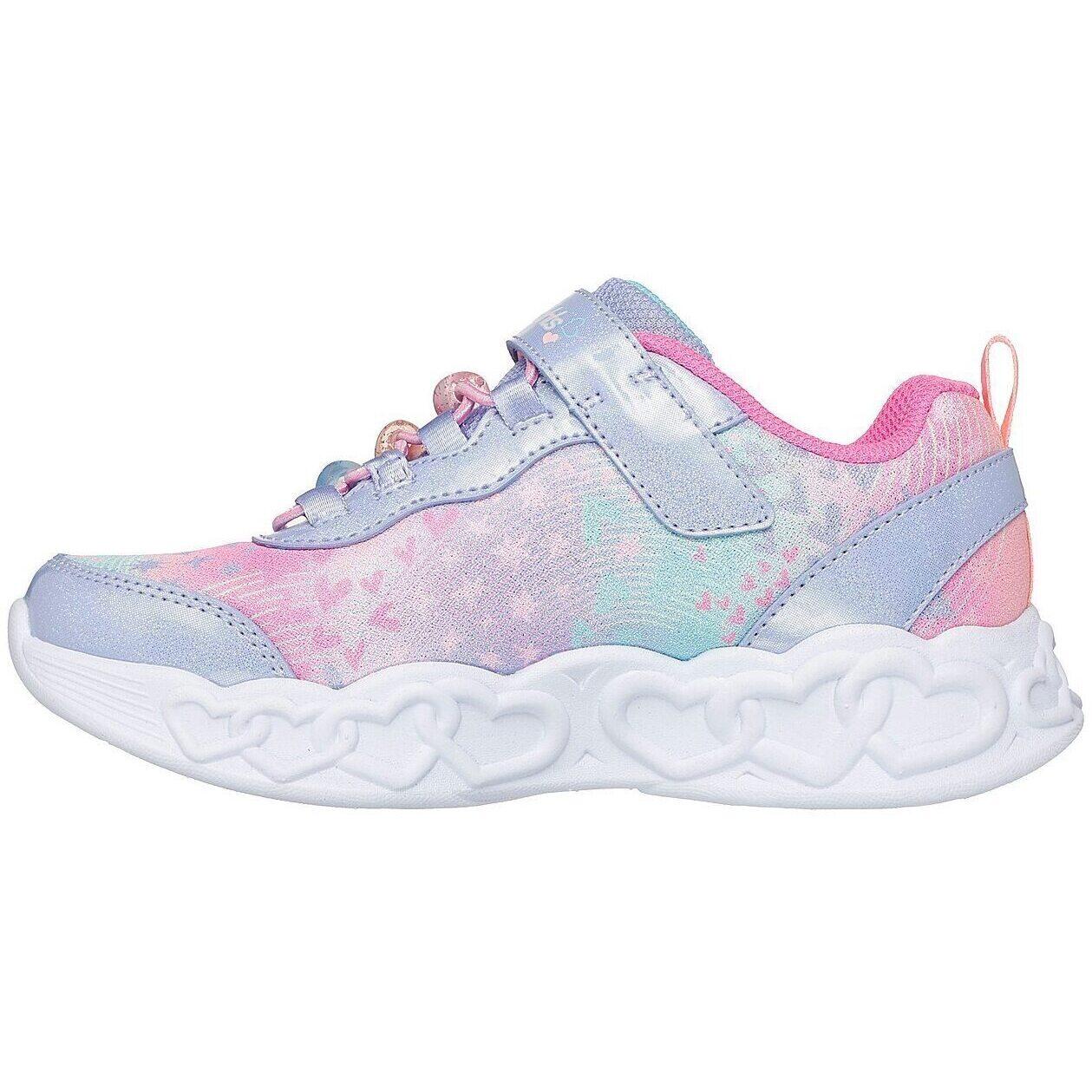Adidasy Skechers S Lights-infinite Heart Ligh, Dzieci 5/5