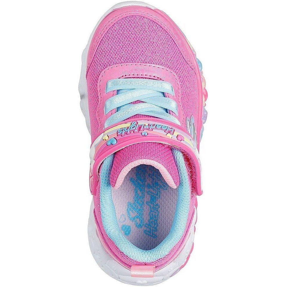 Zapatillas Skechers S Lights-eternal Heart Light, Rosado, Niños 2/5