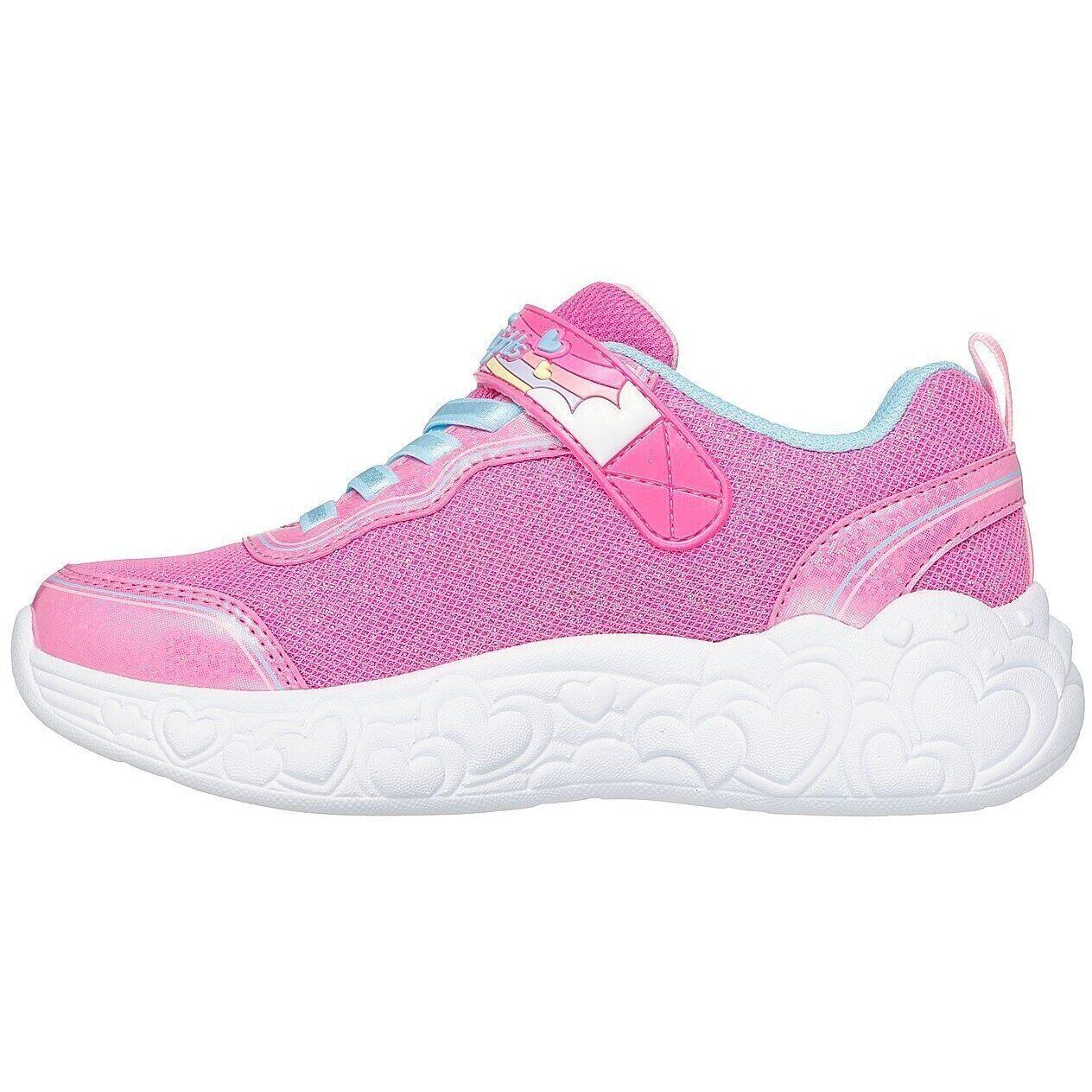 Baskets Skechers S Lights-eternal Heart Lights, Rose, Enfants 5/5